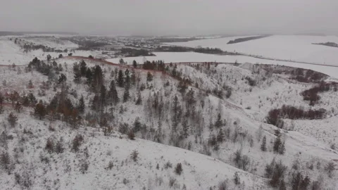 Winter hills Stock-Footage 147554838