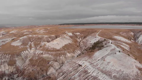 Winter hills Stock Footage 147748113