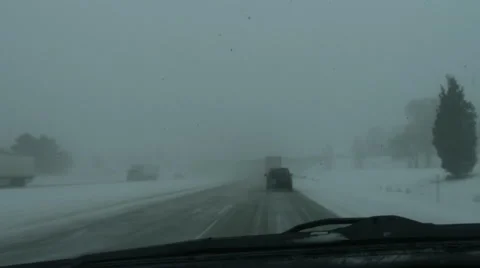 Winter hiway 1 Stock Footage 49643315