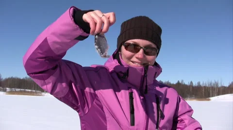 Winter hobby Vídeo Stock 1218036