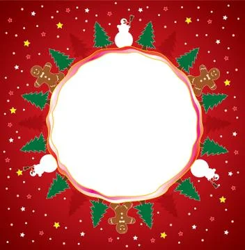 Winter holiday background Stock Illustration