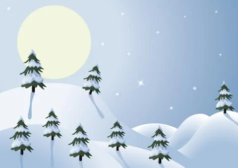 Winter holiday background Stock Illustration