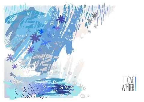 Winter holiday background Stock-Illustration