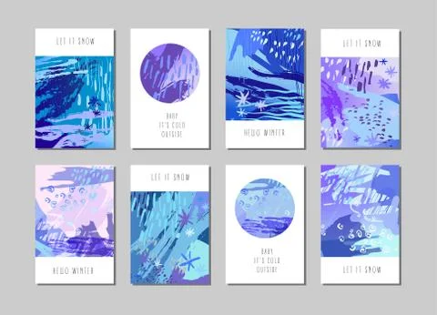 Winter holiday background Stock Illustration