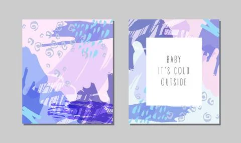 Winter holiday background Stock Illustration