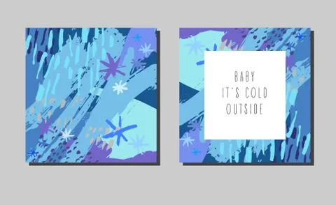 Winter holiday background Stock Illustration