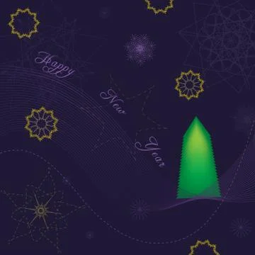 Winter holiday background Stock Illustration