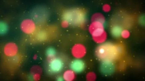 Winter Holiday Bokeh BackGround 스톡 After Effects