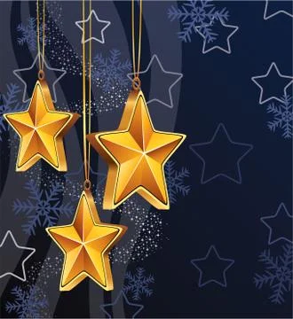 Winter holiday decoration Stock Illustration
