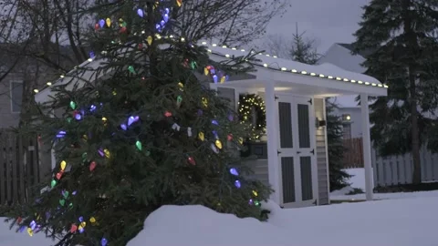 Winter Holiday Vídeo Stock 144457624