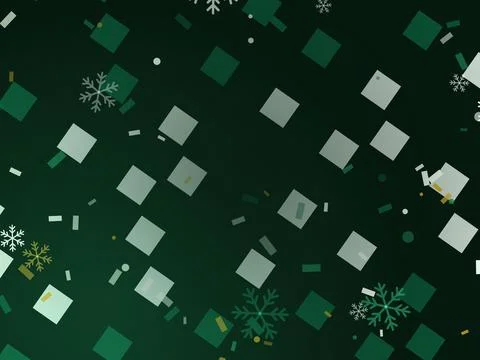 Winter Holiday Geometric Pattern Stock Illustration