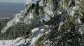 Winter Holiday Place Landscape Travel Vacation Tourism Sightseeing Blue Sky Day HD Footage