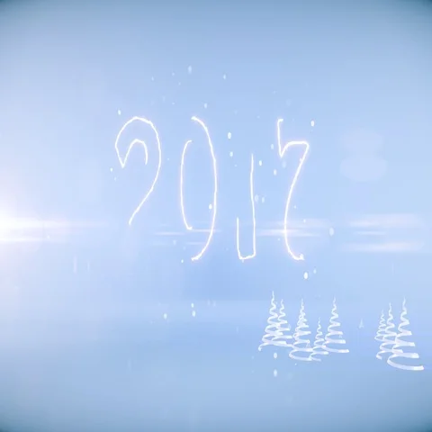 Winter holidays animation Stock Footage 69336250