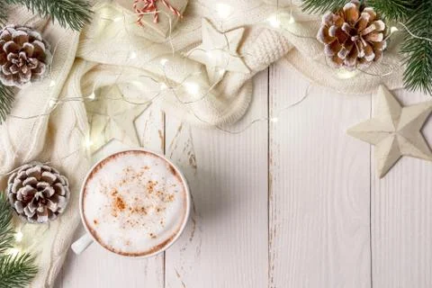 Winter holidays background Stock Photos