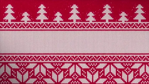 Winter holidays background in red and white. Video stock 166932812