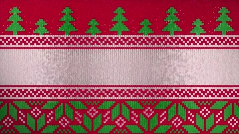 Winter holidays background in white, red, green. Video stock 166932811