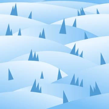 Winter holidays seamless pattern Stock Illustration