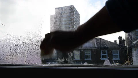 Winter home condensation. Stock Footage 225417902