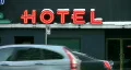 Winter Hotel. HD Footage