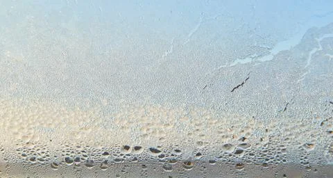 Winter ice pattern Stock Photos