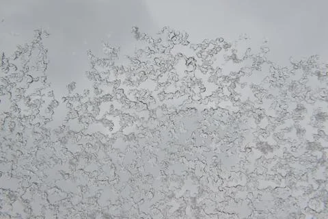 Winter ice pattern Stock Photos