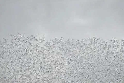 Winter ice pattern Foto stock