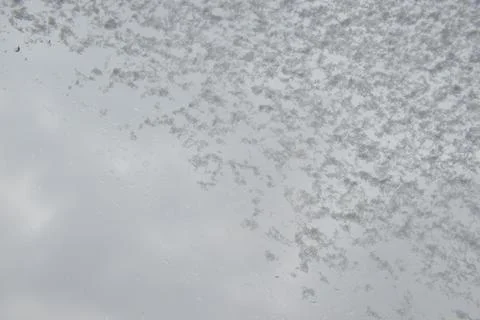 Winter ice pattern Stock Photos