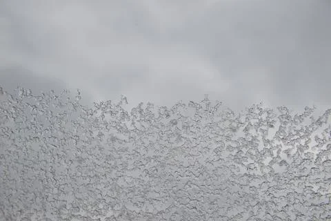 Winter ice pattern Stock Photos