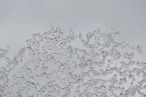 Winter ice pattern Stock Photos