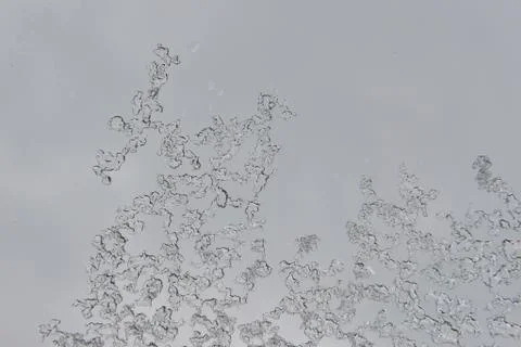 Winter ice pattern Stock Photos