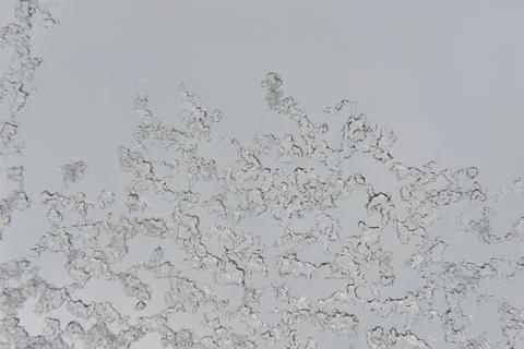 Winter ice pattern Stock Photos