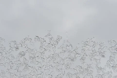 Winter ice pattern Foto stock