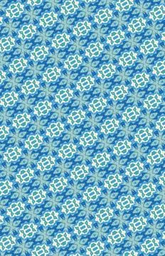 Winter ice skating: continuous seamless texture in bright azure, ocean mist, pal Stock Illustration