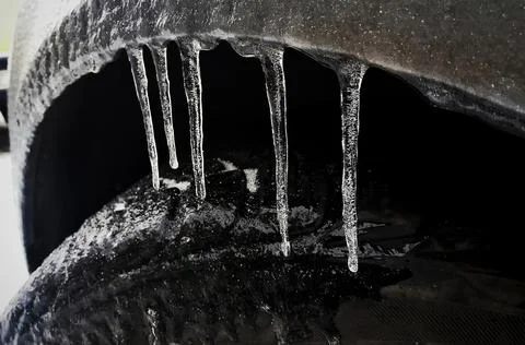 Winter ice storm Photos