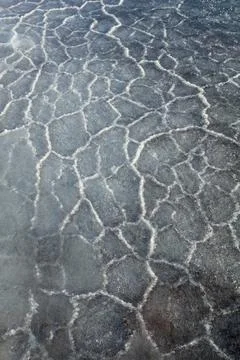 Winter ice tecture. Stock Photos