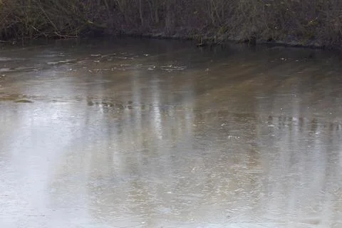 Winter Ice Texture Stock Photos