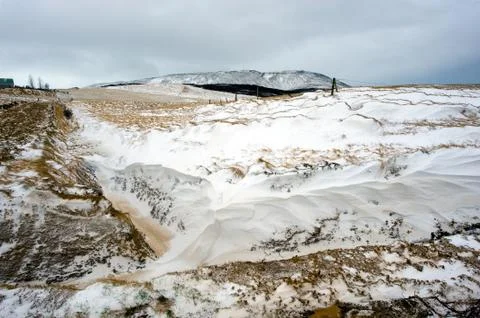 Winter in Iceland Stock Photos