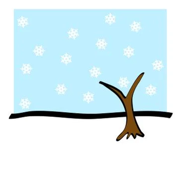 Winter Icon Stock Illustration