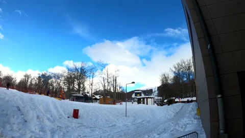 Winter idyll Stock Footage 155317110