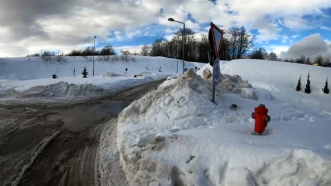 Winter idyll Stock Footage 155317113