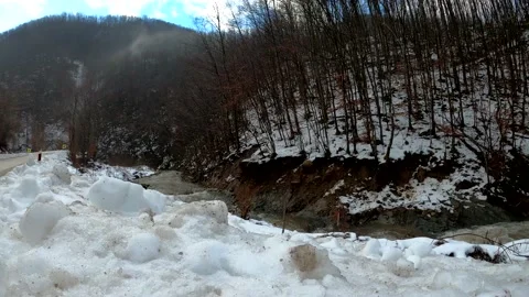 Winter idyll Stock Footage 155317169