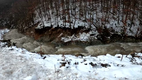 Winter idyll Stock Footage 155317189