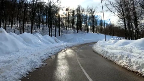 Winter idyll Stock Footage 155317213