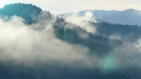 Winter Idyll in the Mountainous Area Stock Footage 101895335