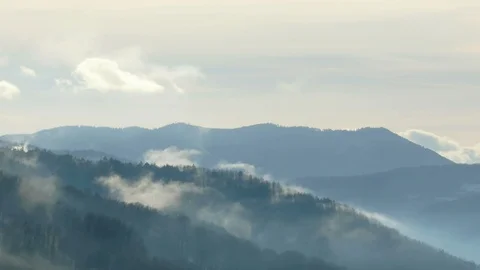 Winter Idyll in the Mountainous Area Stock-Footage 101896926