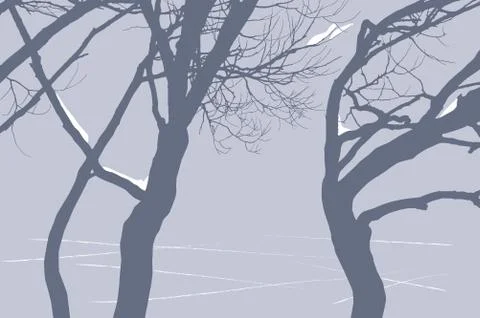 Winter Stock Illustration