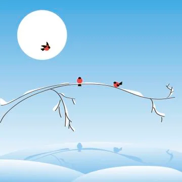 Winter Stock Illustration