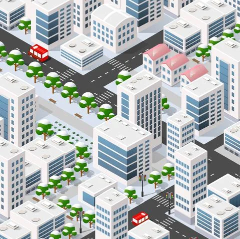 Winter illustration 3D Stock Illustration