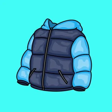 Winter Jacket Stock Illustration