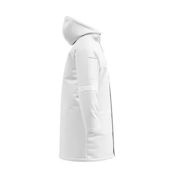 A Winter Jacket image isolated on a white background Stock Illustration